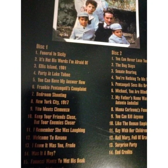 The Godfather DVD Collection Box Set Bonus Materials - Picture 10 of 16